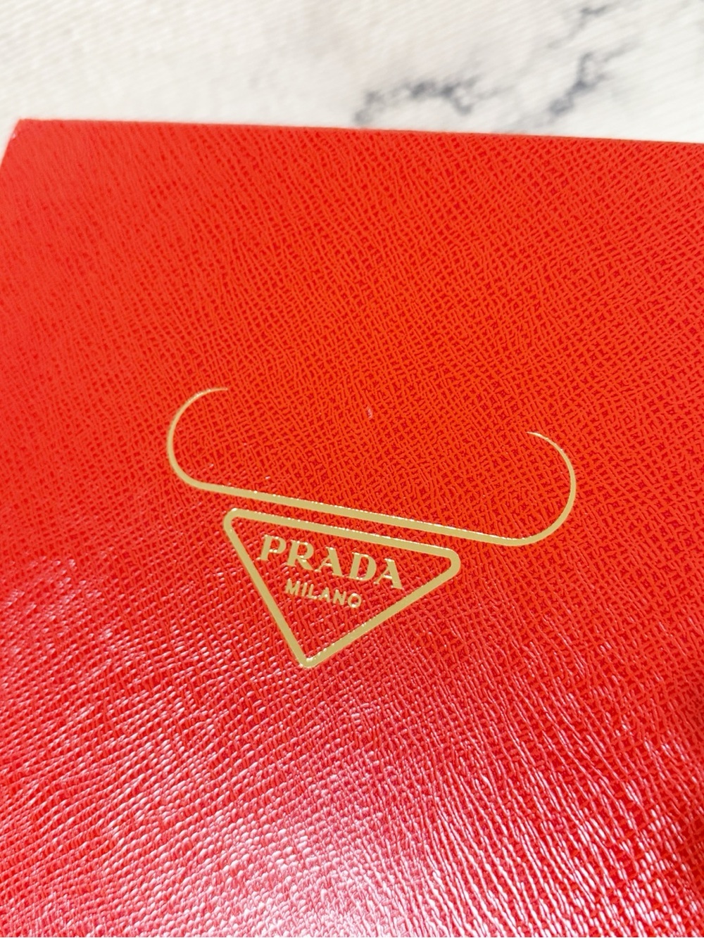 Prada Red Box for Storage / Decor Emopty - Picture 4 of 15